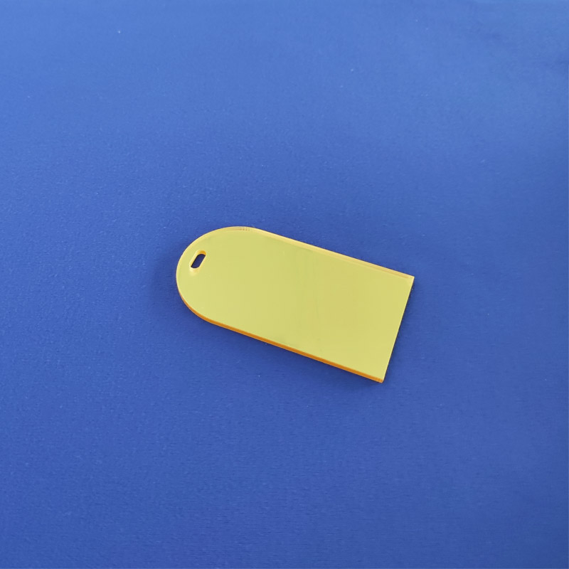 Gold acrylic bookmarks wholesaler, custom lcuite bookmarks