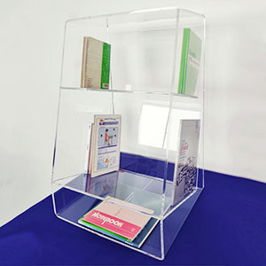 acrylic bookshelf supplier, modern lucite bookshelf wholesaler