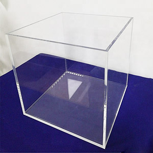 clear acrylic box manufacturer, perspex 5 side box company