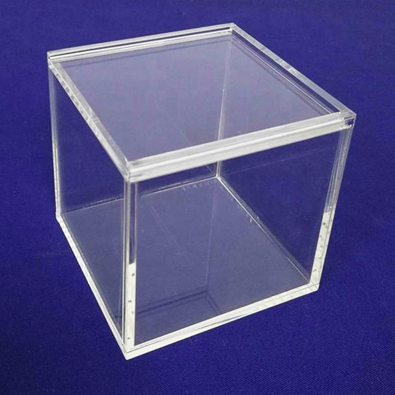Sliding lid acrylic box supplier, cheap acrylic box
