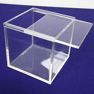 sliding lid acrylic box supplier, cheap acrylic box