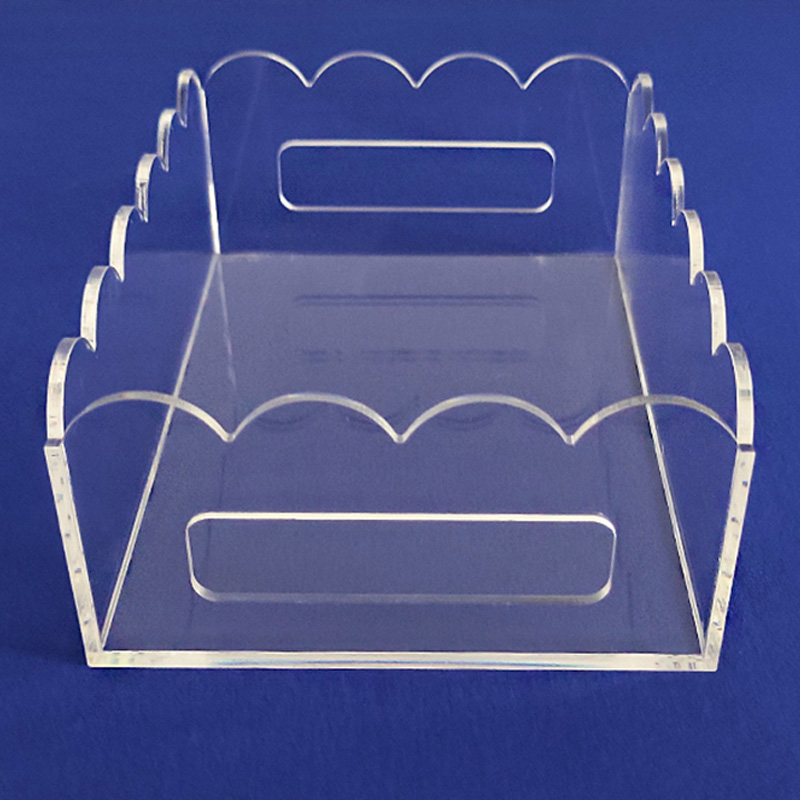 Premium acrylic tray supplier, wholesale acrylic handle tray