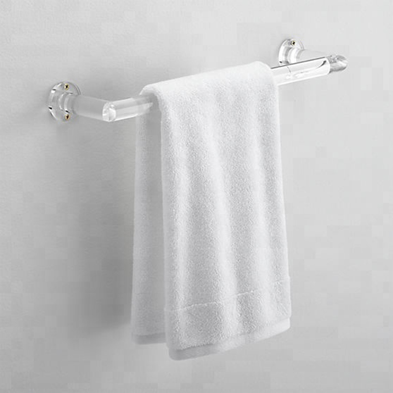 Wholesale acrylic towel bar, lucite towel rack supplier
