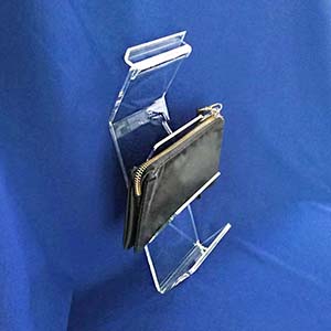 acrylic purse rack manufacturer, custom lucite purse shelf