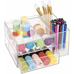 desk acrylic organizer box factory, wholesale acrylic organizer drawer