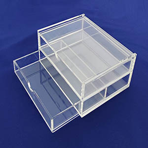 premium custom acrylic drawer box, wholesale acrylic drawer