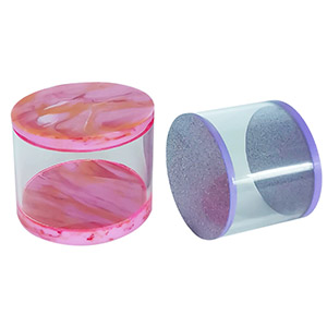 custom round acrylic gift box, perspex box supplier