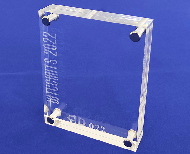 thick acrylic booster holder