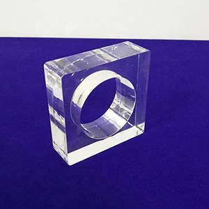 exporter acrylic napkin ring, block acrylic napkin ring