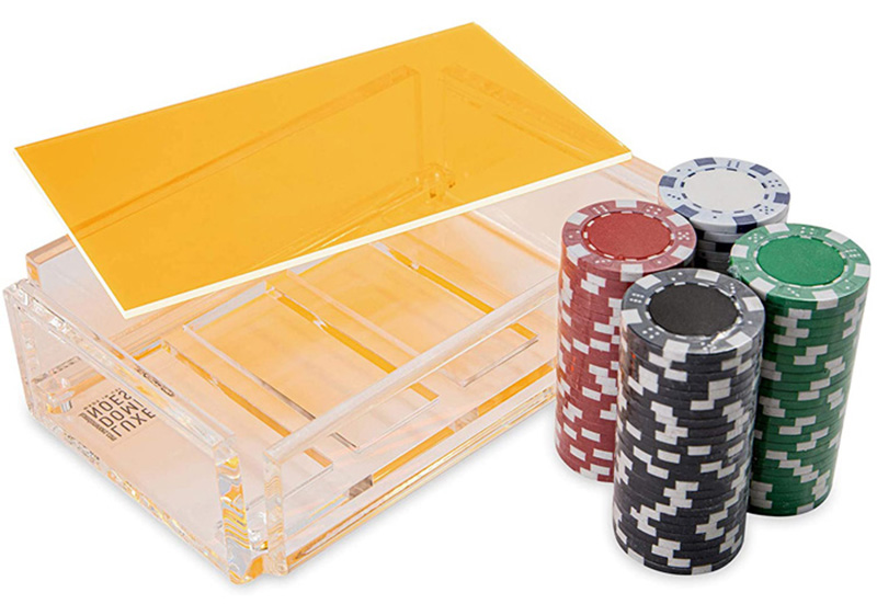 acrylic poker chips box factory