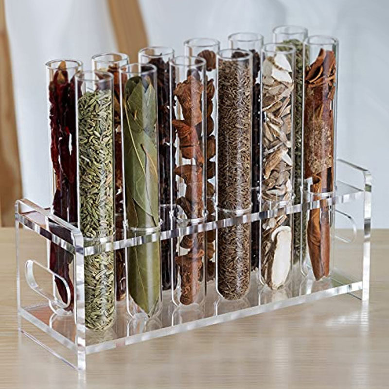 Acrylic tube stand manufacturer, wholesale lucite test tube rack