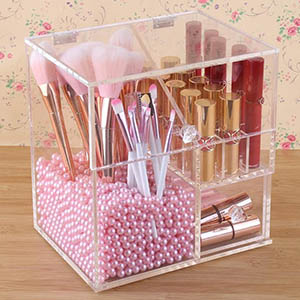 acrylic makeup box wholesaler, custom perspex lipsticks case