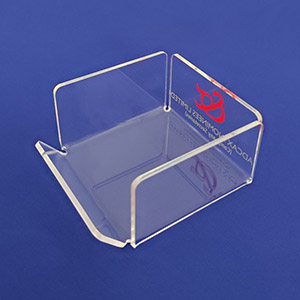acrylic sticky notes holder factory, custom perspex notes holder