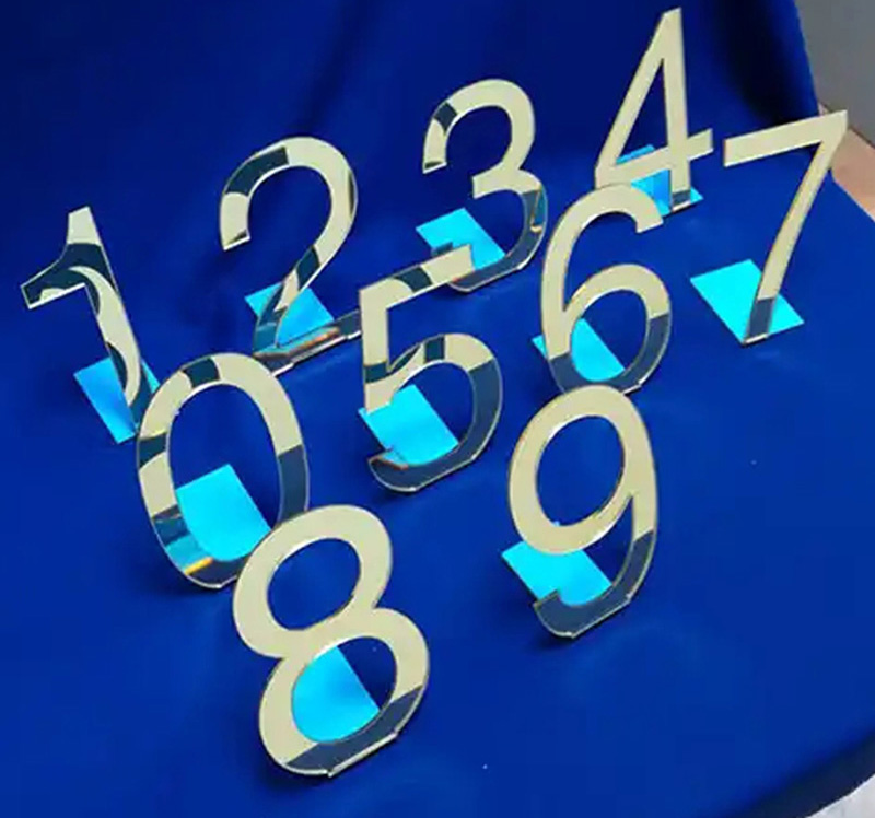 acrylic table number factory