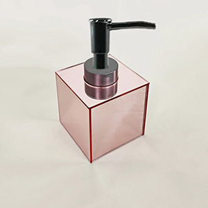 mirrored acrylic soap dispenser supplier, lucite soap dispenser manufacturer
