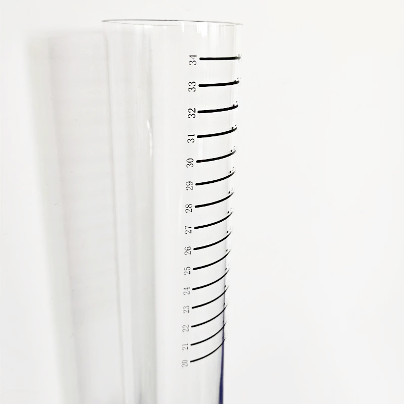 Acrylic tube with scale, wholesale lucite test tube