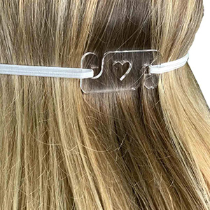 wholesaler acrylic mask clip, custom perspex ear protector