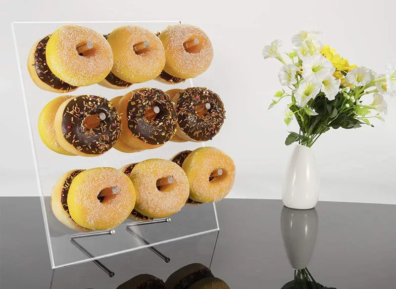 custom acrylic donuts wall