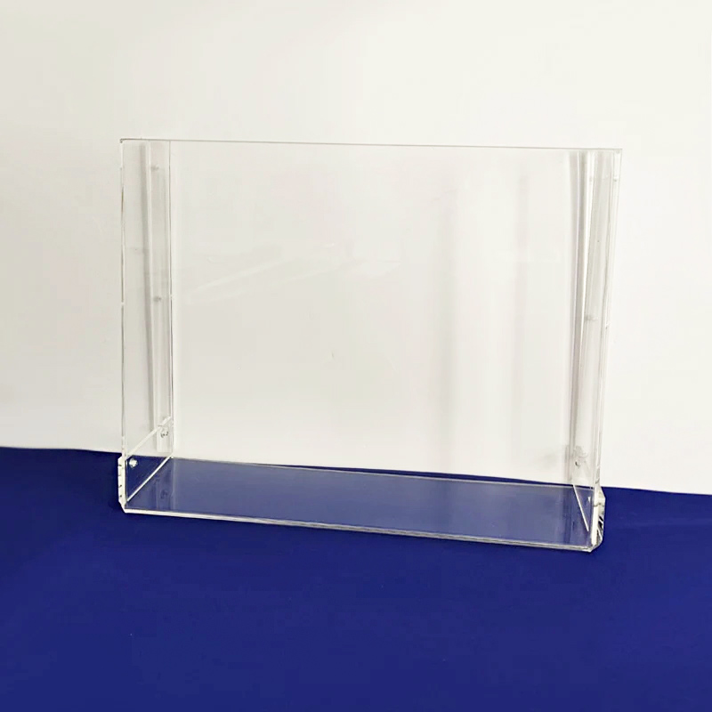 Clear acrylic wall box, exporter acrylic wall cube