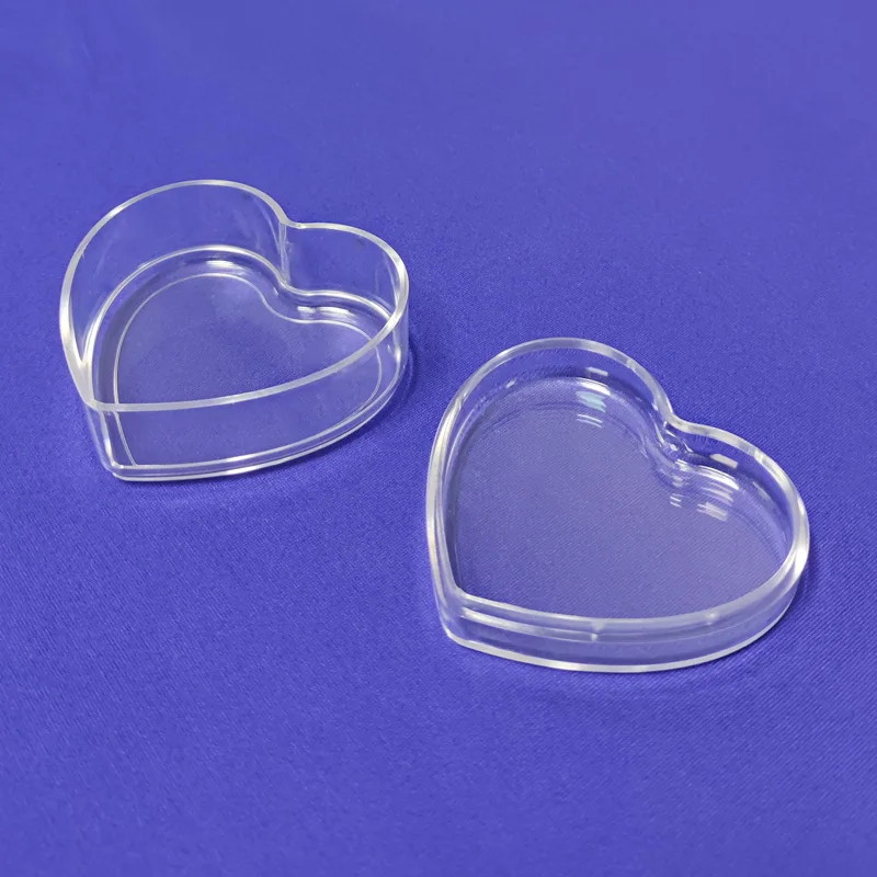 Heart shaped box factory, plastic gift box supplier