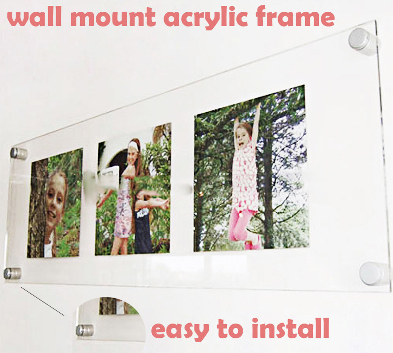 plexiglass photo frame