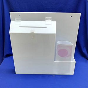 new acrylic donation box, lucite donation box wholesaler
