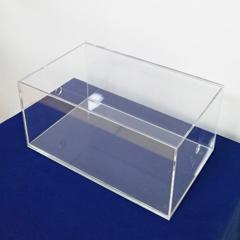 Drawer type acrylic shoes box, wholesale perspex shoes box