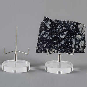 acrylic crystal stand supplier, OEM perspex agate stand