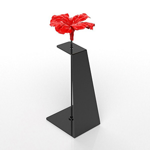 custom acrylic flower stand, lucite flower holder supplier