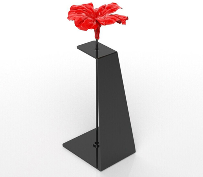 custom acrylic flower stand
