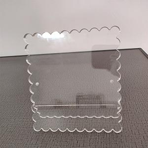magnetic plexiglass picture frame, slant acrylic photo frame