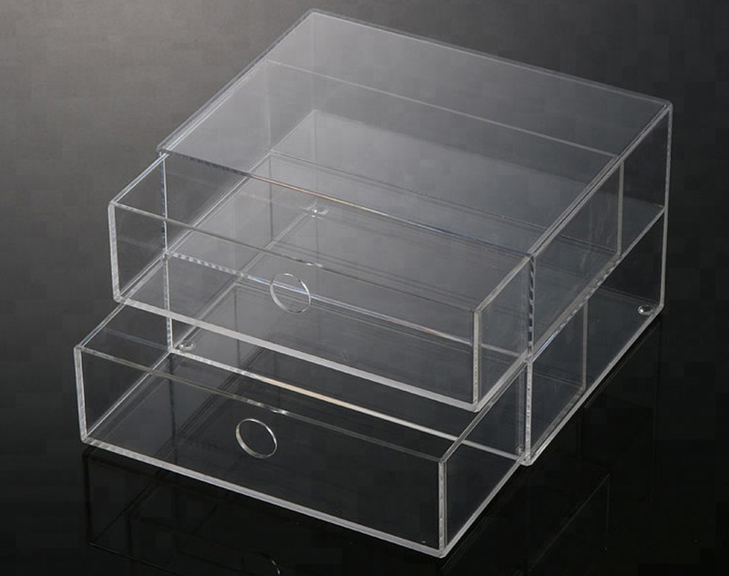 acrylic jewelry drawer case