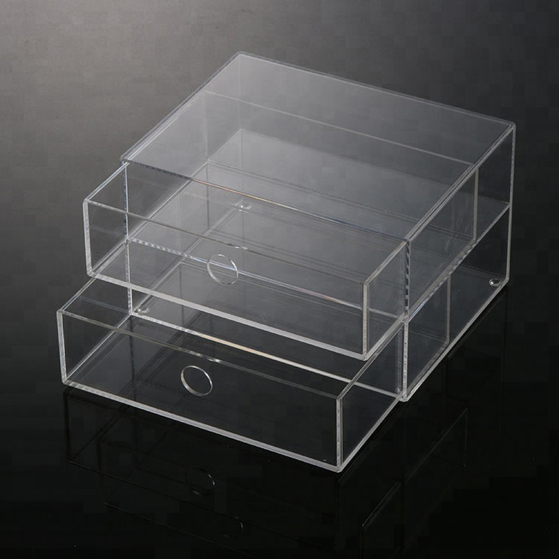 Acrylic jewelry drawer case, wholesaler lucite storage drawer
