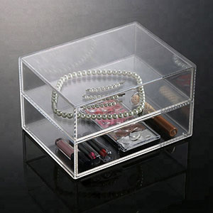 acrylic jewelry drawer case, wholesaler lucite storage drawer