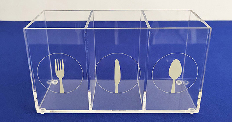 acrylic cutlery organizer factory