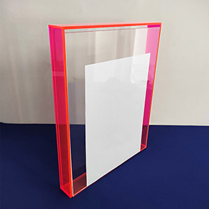custom acrylic shadow frame, supplier lucite shadow box
