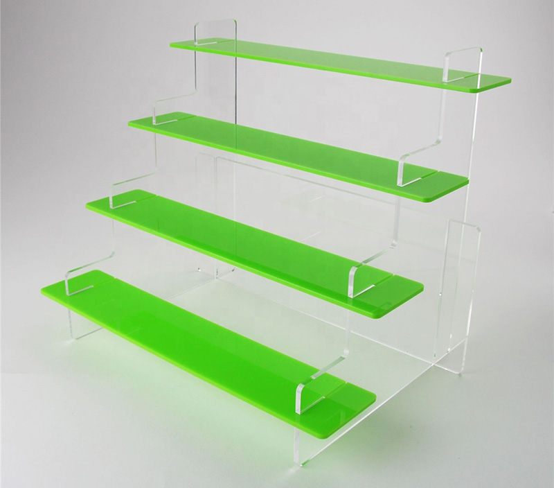 assemble acrylic display shelf