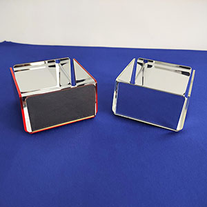 mirrored acrylic memo box, wholesale perspex memo box