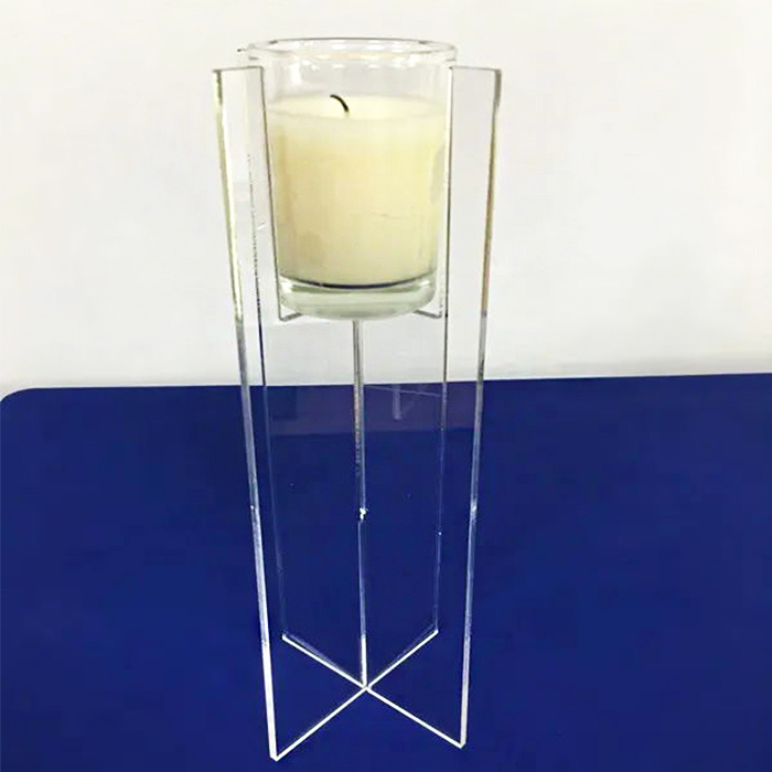 Acrylic candle stand manufacturer, acrylic votive candle riser