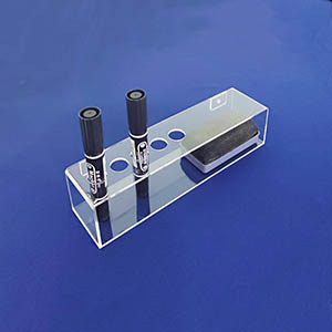 acrylic marker stand supplier, custom lucite marker storage rack