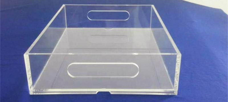 factory acrylic tray with insert