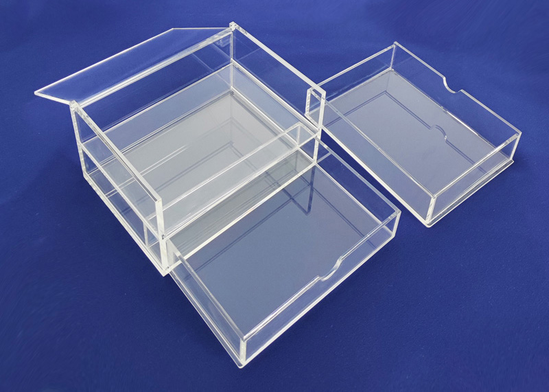 2 tiers acrylic drawer wholesaler