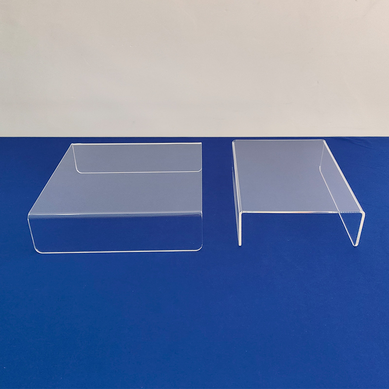 Acrylic sofa arm tray supplier, custom lucite arm table for sofa