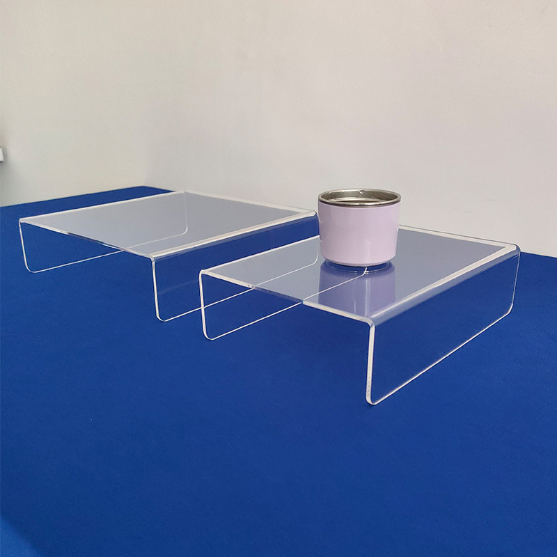 Acrylic sofa arm tray supplier, custom lucite arm table for sofa