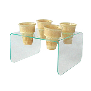 glass green acrylic cone holder, wholesaler lucite cone rack