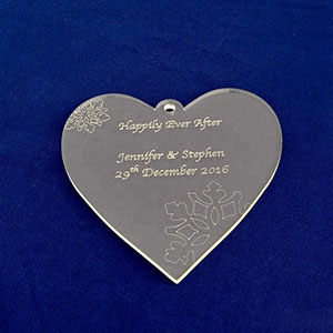 factory acrylic heart shape ornament, custom lucite heart shape decor
