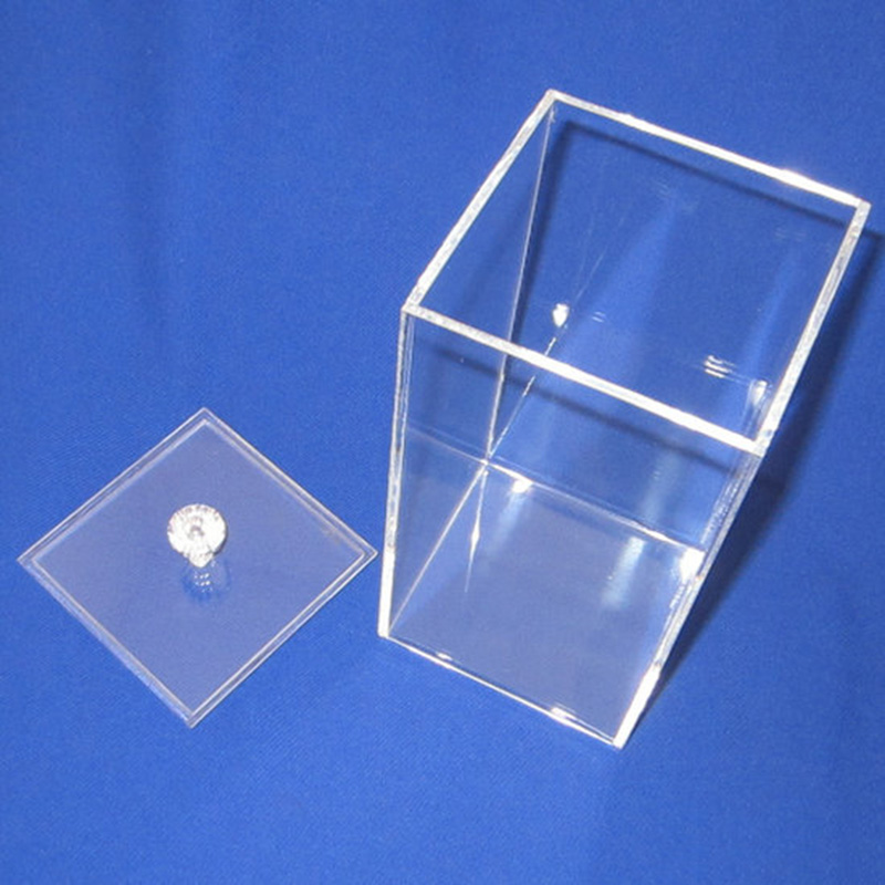 Acrylic brush box factory, lucite brush organizer supplier