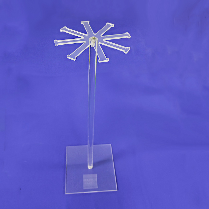 Acrylic necklace stand factory, supplier lucite jewelry holder