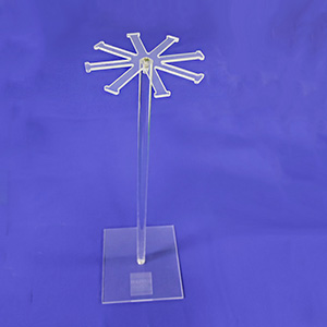 acrylic necklace stand factory, supplier lucite jewelry holder