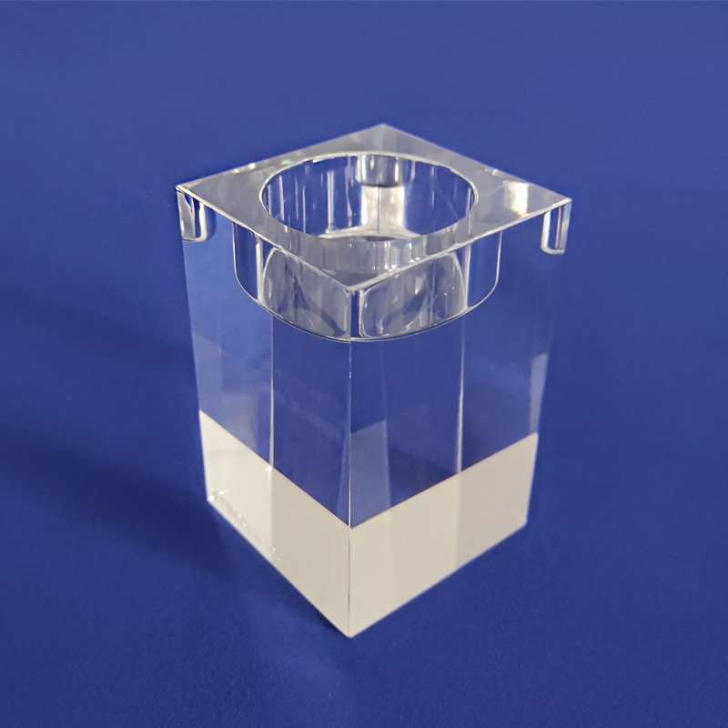 Luxury acrylic candle holder, supplier perspex candle holder